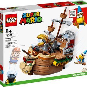 🆕LEGO Super Mario Bowsers Airship Expansion Set 71391 BRAND NEW IN SEALED BOX